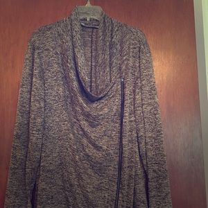 Maurice's plus size 3 zip cardigan